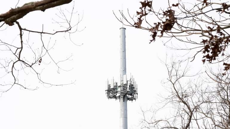 An AT&T spokeswoman said the 180-foot-tall cell tower in East...