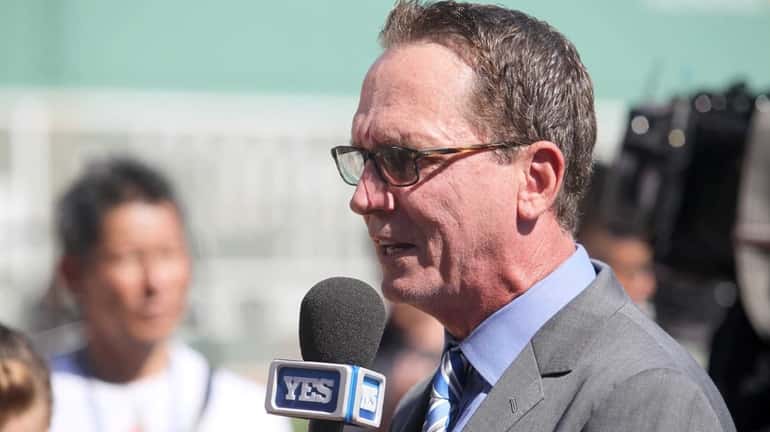 YES broadcaster David Cone, a former pitcher with the Yankees...