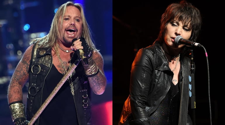 Mötley Crüe frontman Vince Neil and Joan Jett appear in...