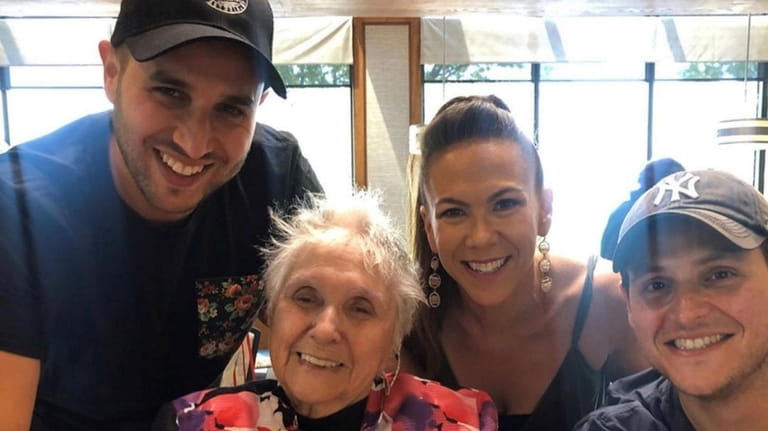Fay Lieberman, 97, at Gurwin Jewish Nursing & Rehabilitation Center in...