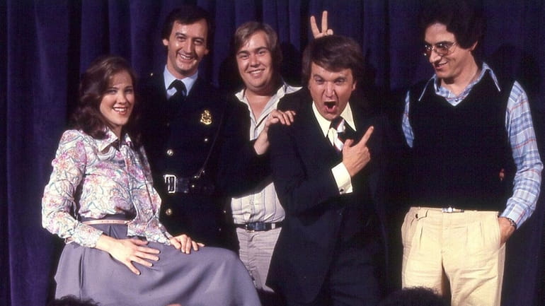 The original cast of SCTV, 1976. From left, Catherine O'Hara,...
