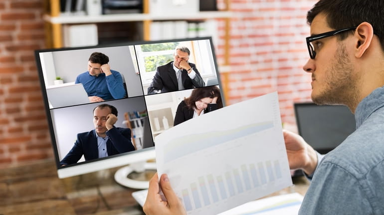 As video meetings become essential to remote work, some companies are...