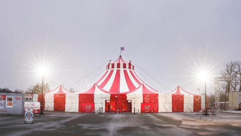 The Big Circus Tent of Flip Circus. 