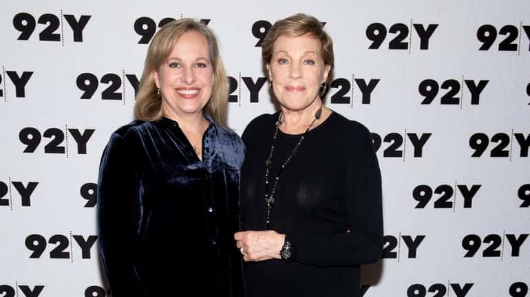Oscar winner Julie Andrews and her daughter, Emma Walton Hamilton,...