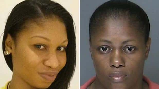 Leah Cuevas, 42, right, has been arrested in the death...