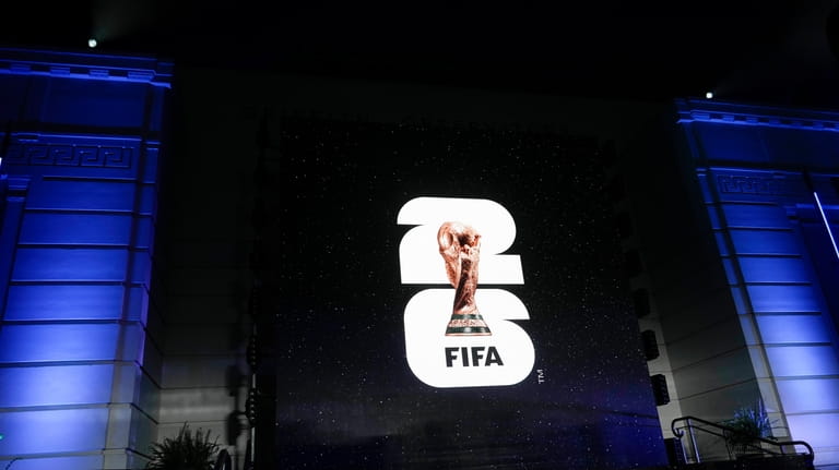 The logo for the 2026 World Cup is shown on...