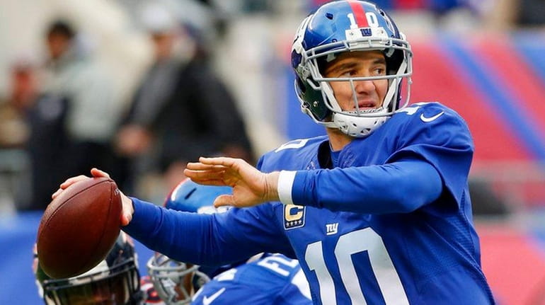 Quarterback Eli Manning of the New York Giants has stressed...