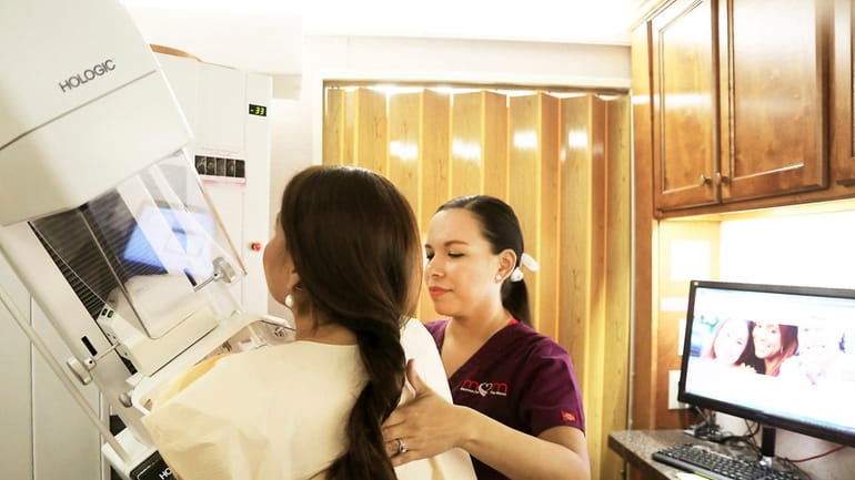 Routine mammograms can help detect breast cancer early and reduce...