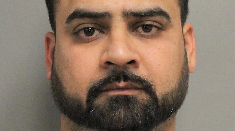 Simarjit Singh, of Levittown, was arrested and charged with unlawful...