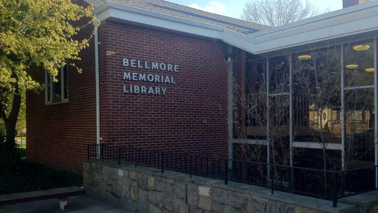The Bellmore Memorial Library, at 2288 Bedford Ave., Bellmore. (April...