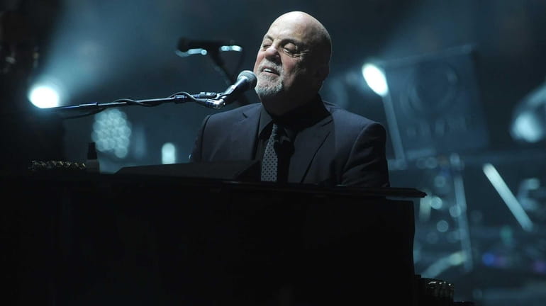 Billy Joel performs at Madison Square Garden in Manhattan on...
