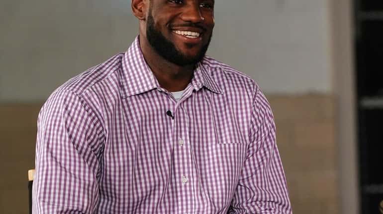FILE - LeBron James makes an announcement of his future...