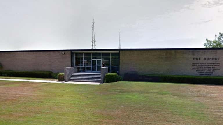 A Google Maps image of 1 Dupont St. in Plainview, the offices...
