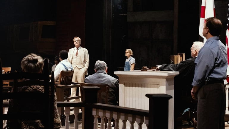 Jeff Daniels plays Atticus Finch in the Broadway production of...