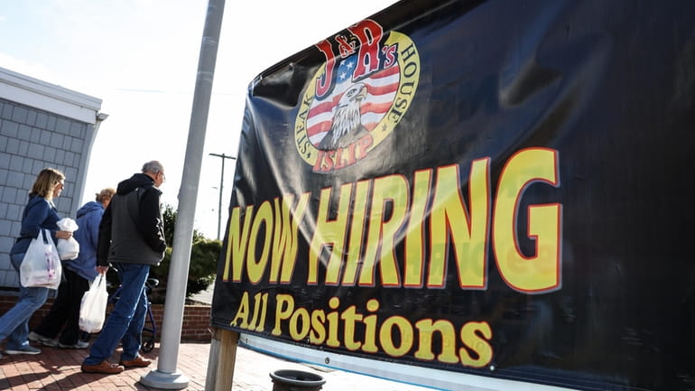 There are almost 11.4 million job openings in the country,...