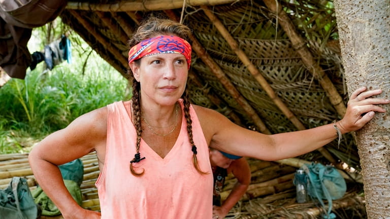 Tiffany Seely of Plainview on the eighth episode of "Survivor"...