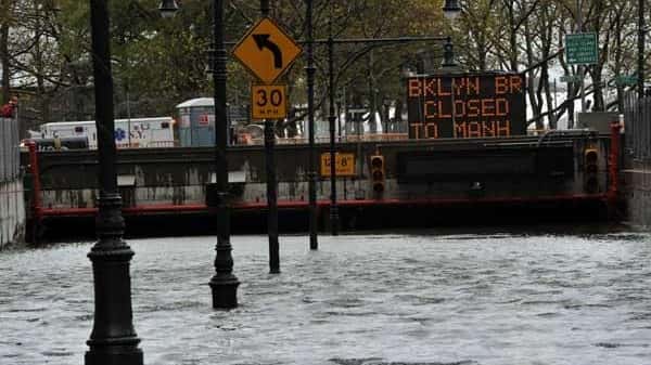 Flooded Brooklyn Battery park Tunnel on Oct. 30, 2012. (Getty)