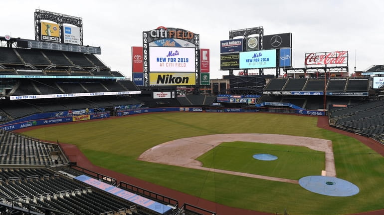 A view of Citi Field during the Mets "New for...