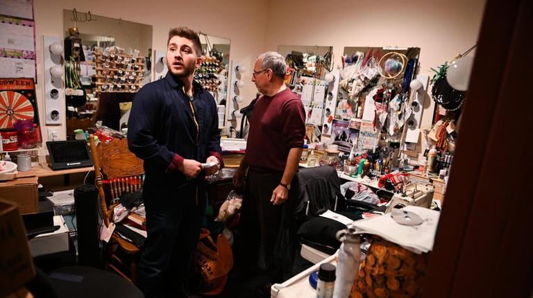 Mark Perlman and his son Dylan, owners of the Argyle Theatre...