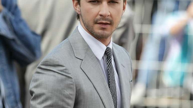 Actor Shia LaBeouf attends the "Wall Street: Money Never Sleeps"...
