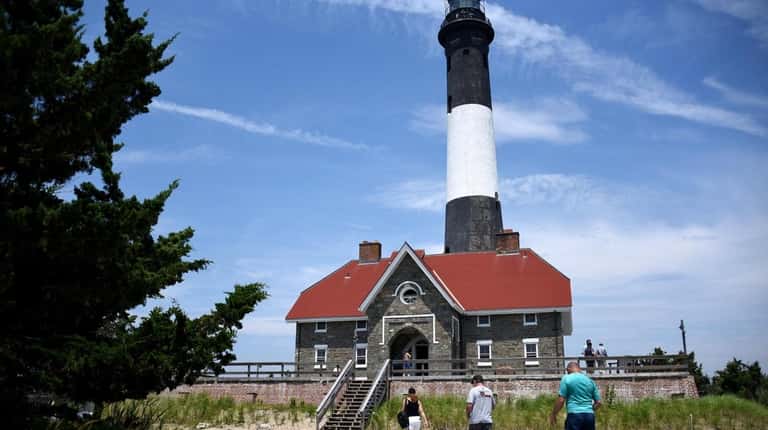 The Fire Island Lighthouse at Robert Moses State Park. 