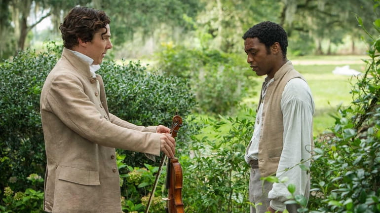 Benedict Cumberbatch, left, and Chiwetel Ejiofor in a scene from...