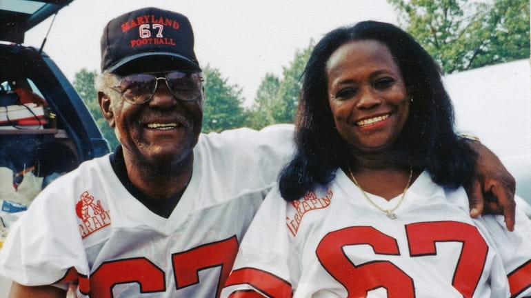 Melvin Fowler Sr., of Wheatley Heights, with his wife, Lucinda.