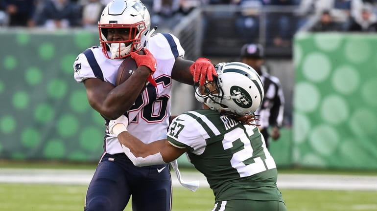 Sony Michel and the Patriots ran all over Darryl Roberts...