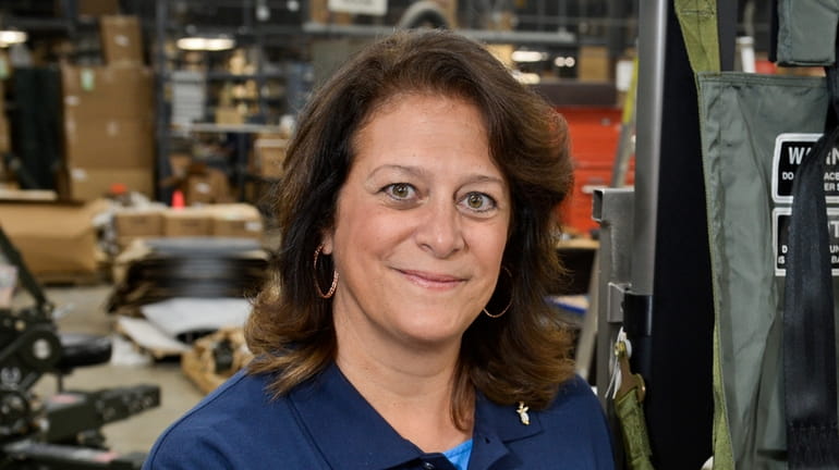 Teresa Ferraro, president of East/West Industries in Ronkonkoma, which is...