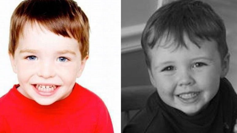 Dylan Hockley (left) and Daniel Barden (right) were two victims...