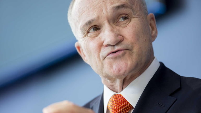 Ray Kelly, former New York City Police Department commissioner, speaks...