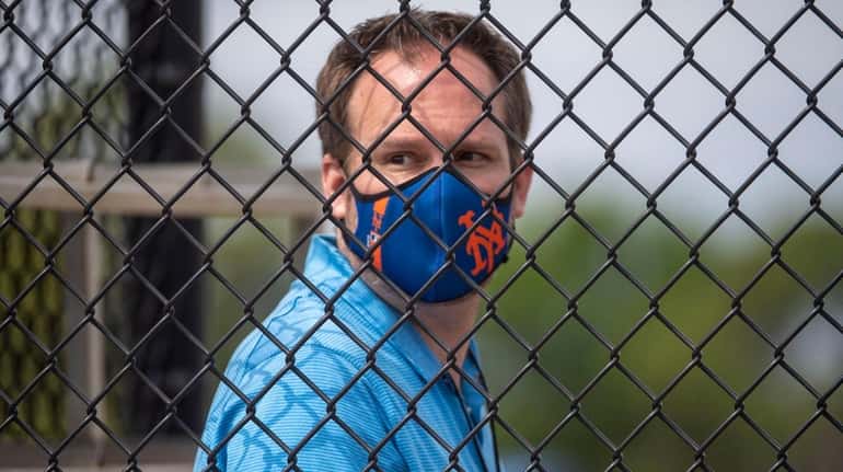 Mets acting general manager Zack Scott during a spring training...