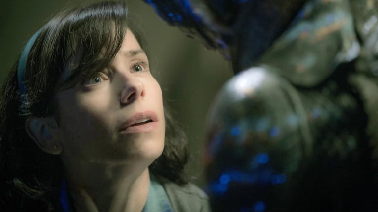 Sally Hawkins is entranced by an undersea creature in "The...