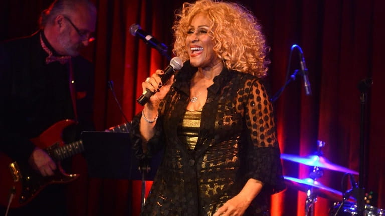 Fingers crossed: Darlene Love has been booked for a fall...