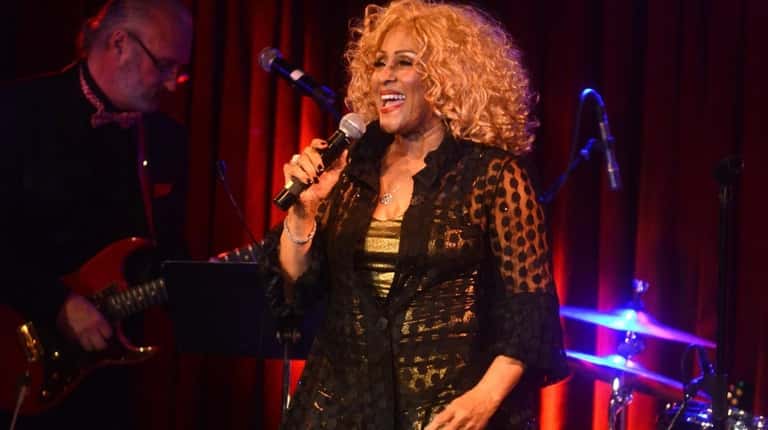 Fingers crossed: Darlene Love has been booked for a fall...