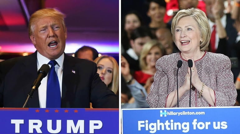 Donald Trump and Hillary Clinton are expected to be in...