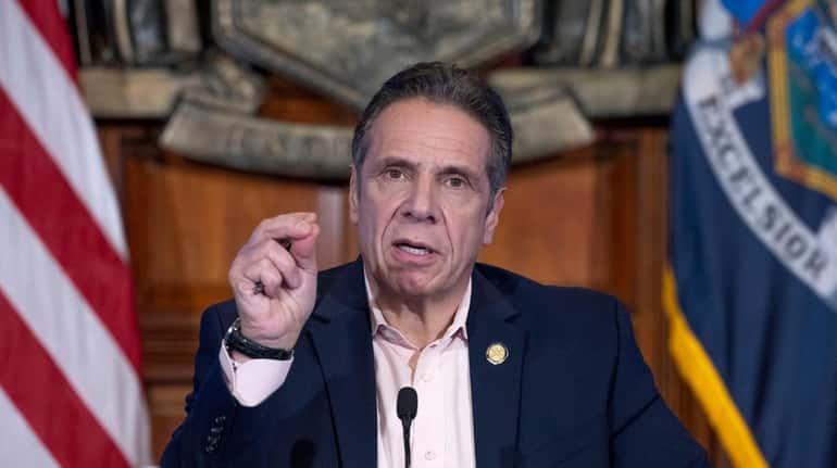 Gov. Andrew M. Cuomo on Sunday said the state's overall...