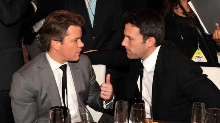 Matt Damon and Ben Affleck attends the 16th Annual Critics...