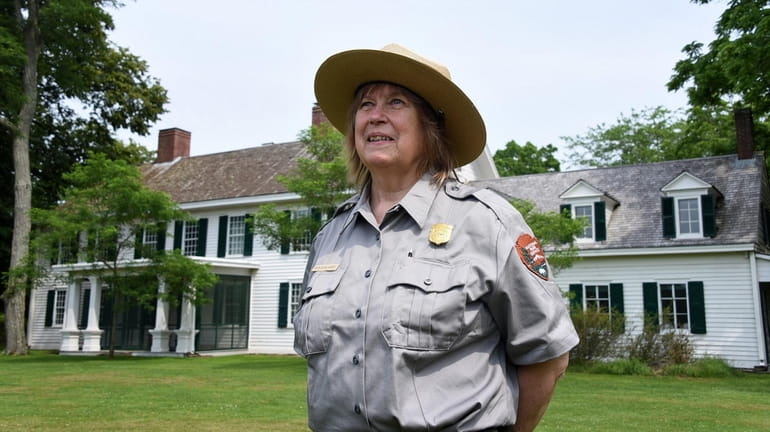 MaryLaura Lamont, a National Park Service ranger at the William...