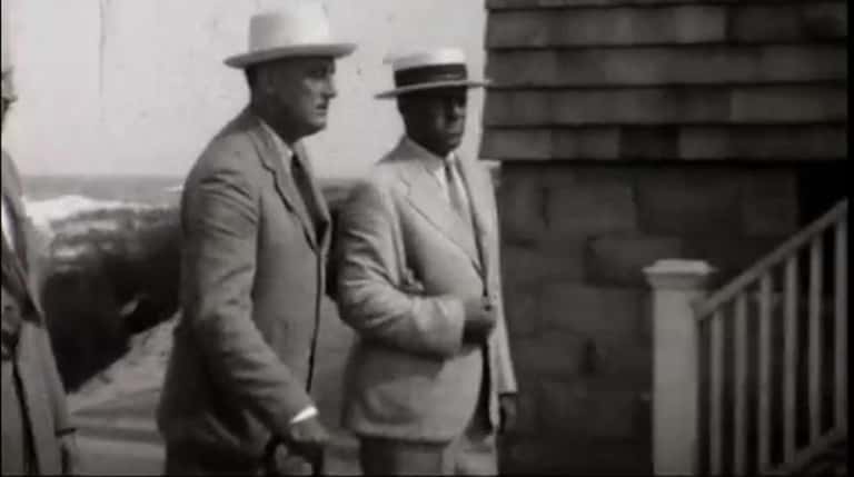 A frame from Charles Hawkins' "home movie," shot on Aug....