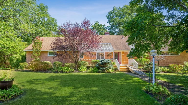Priced at $625,000, this expanded ranch on Monroe Avenue is near...