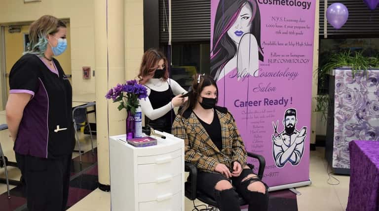 Islip High School recently hosted a Curriculum Night in which...