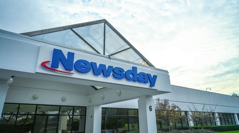 The Newsday office in Melville.