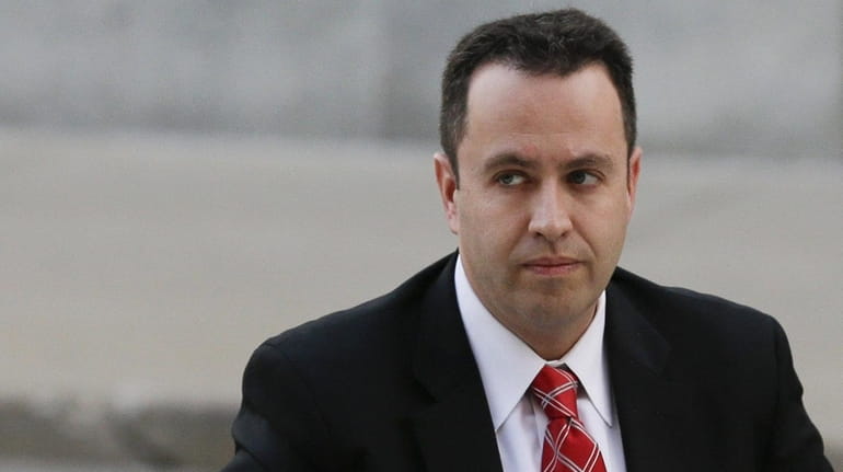 Former Subway pitchman Jared Fogle arrives at the federal courthouse...