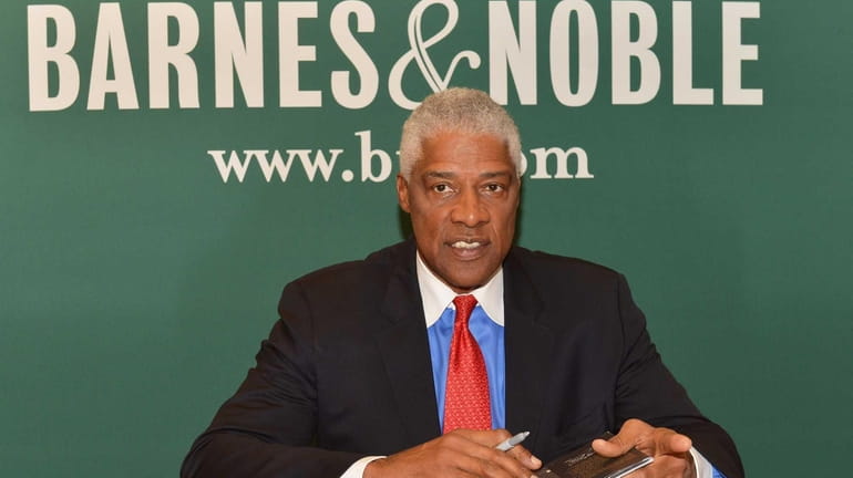 Julius Erving attends the "Dr. J: The Autobiography" book event...