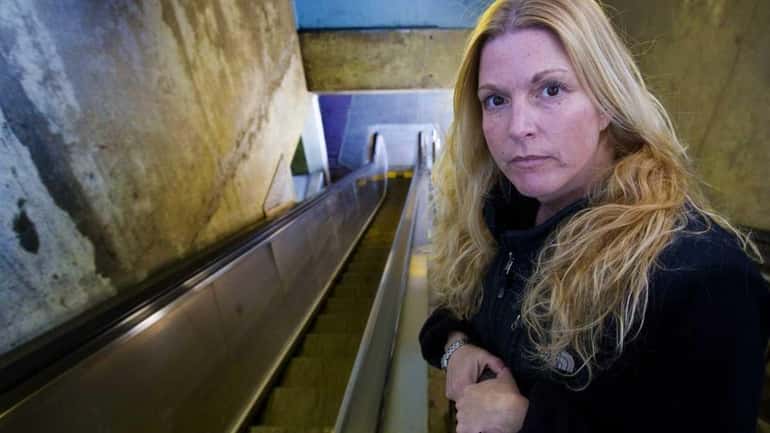 Kristin Comple, of Babylon, is photographed at the Babylon Train...