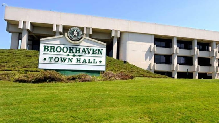 Brookhaven Town Hall, seen in an undated photo.