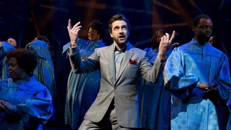 Raul Esparza in "Leap of Faith" at the St. James...