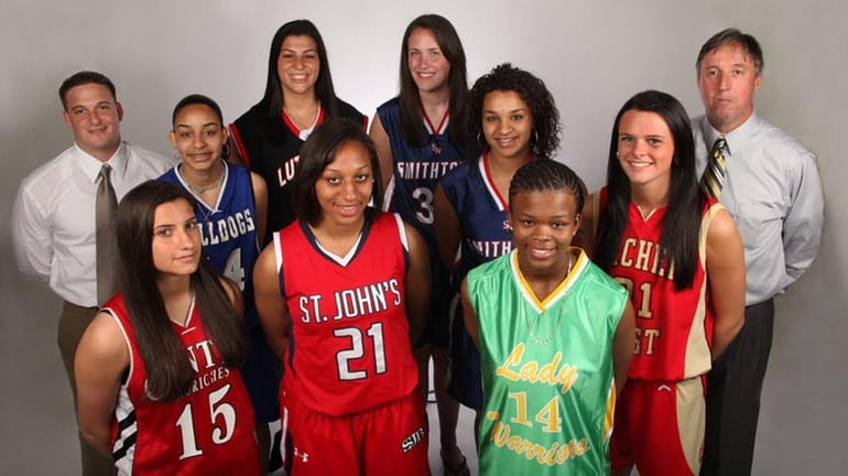 The 2010 All-Long Island high school girls basketball team.