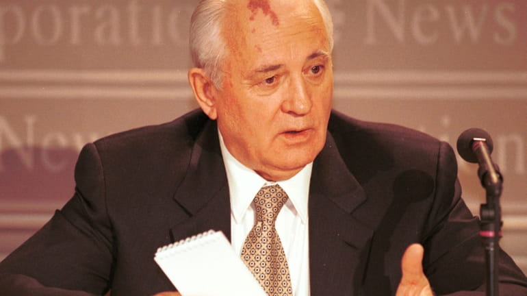 Former Soviet President Mikhail Gorbachev, who died Tuesday at age...